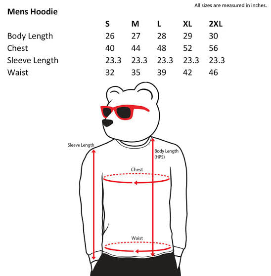 Basic black fleece hoodie