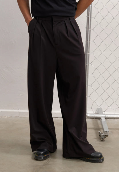 Coffee brown boot cut pants