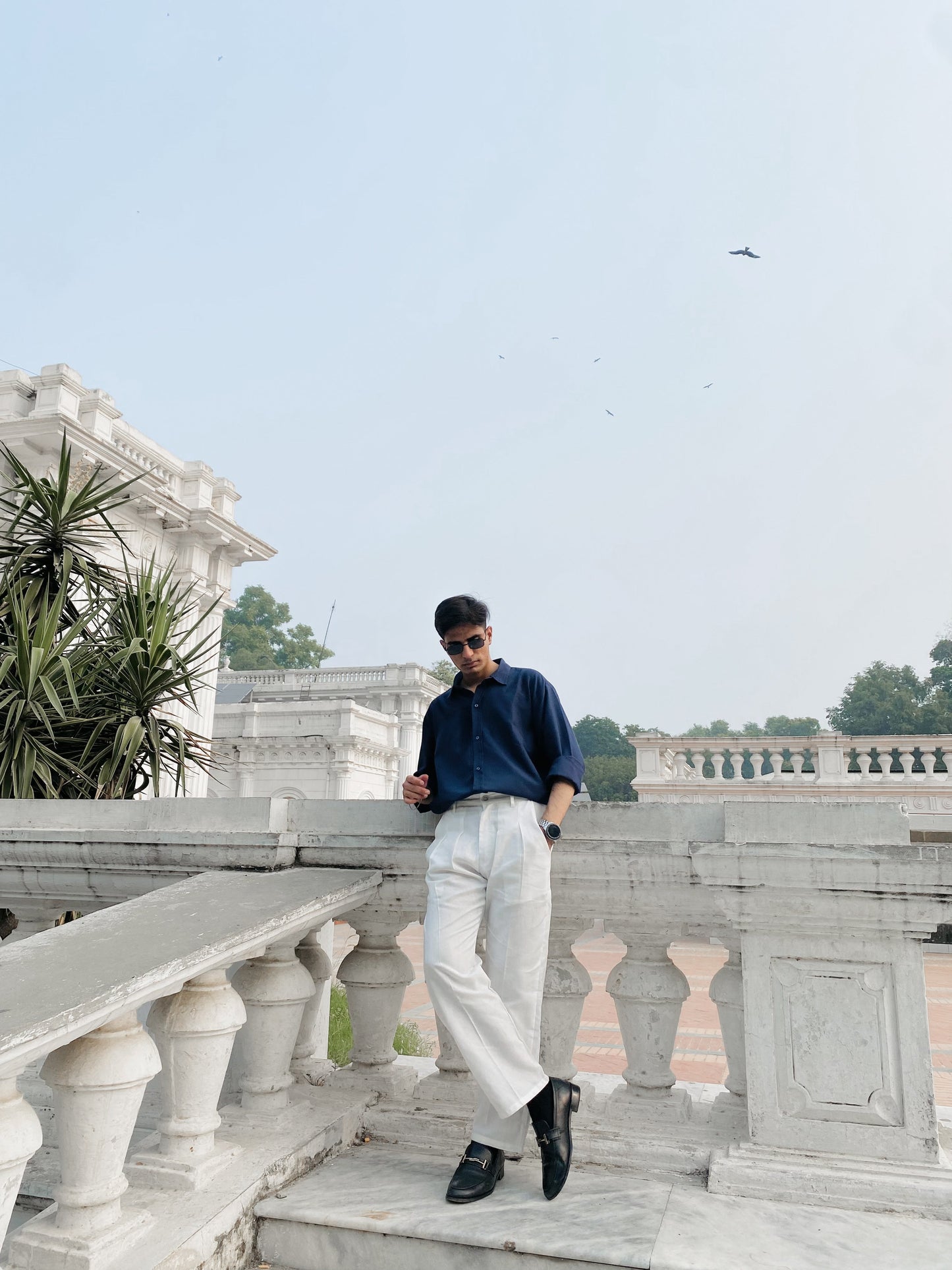 White Linen Pant