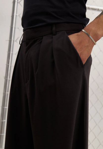 Coffee brown boot cut pants