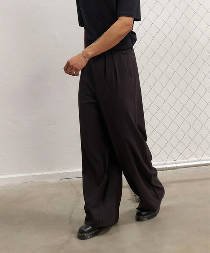 Coffee brown boot cut pants