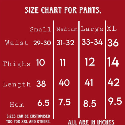 White Gurkha pant