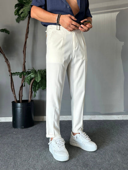 White Gurkha pant