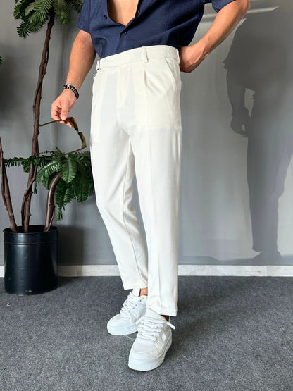 White Gurkha pant